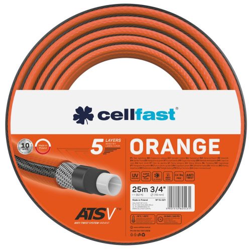 Kerti tömlő Cellfast Orange ATSV 3/4 "25m