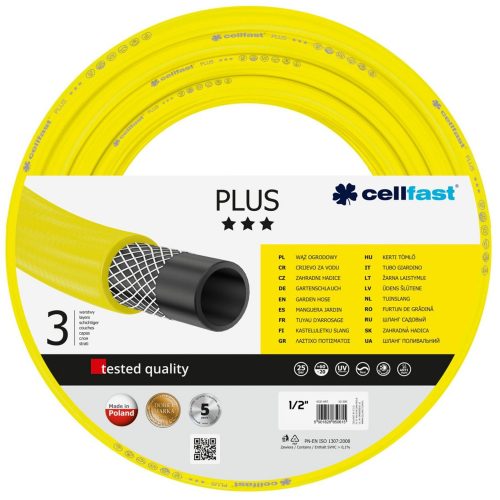 Kerti tömlő Cellfast Plus 1/2 "15m