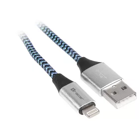   TRACER USB 2.0 iPhone AM kábel - 1,0 méteres villámfekete és kék