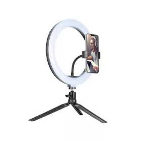 Gyűrűs lámpa TRACER RING 26cm mini állvánnyal