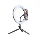 Gyűrűs lámpa TRACER RING 26cm mini állvánnyal