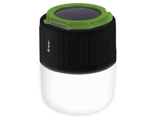 TRACER POWER napelemes kempinglámpa külső akkumulátor funkcióval