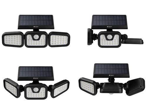 TRACER SATURN LED napelemes mozgásérzékelős spotlámpa