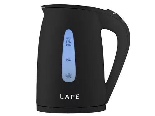 LAFE Essential fekete elektromos vízforraló
