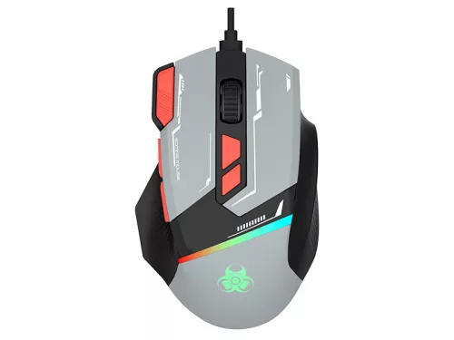 TRACER GAMEZONE SPECTRA GREY RGB USB egér