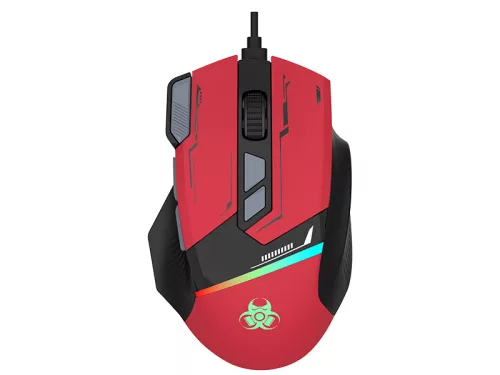 TRACER GAMEZONE SPECTRA RED RGB USB egér