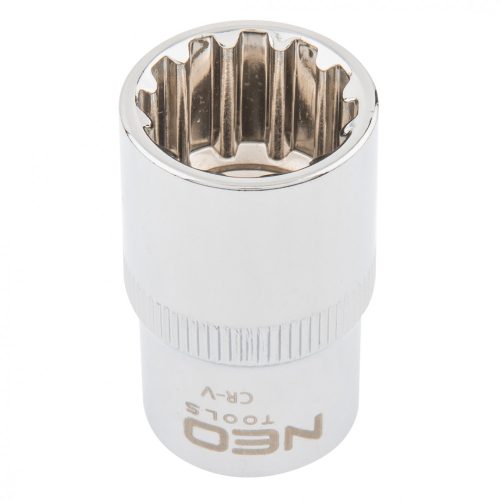 NEO 1/2" spline bit adapter, 13 mm