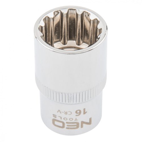 NEO 1/2"-es spline bit adapter, 16 mm