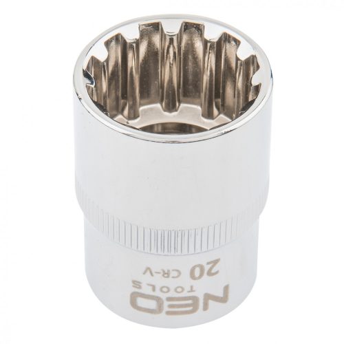 NEO 1/2" spline bit adapter, 20 mm