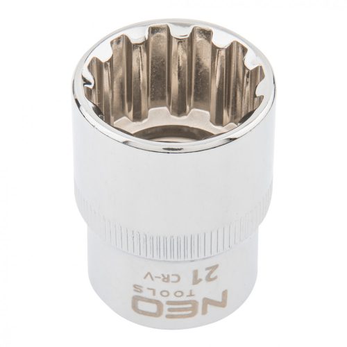 NEO 1/2" spline bit adapter, 21 mm