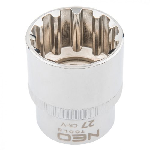 1/2" spline foglalat, 27 mm