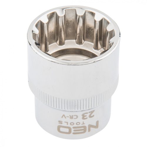 NEO 1/2" spline bit adapter, 23 mm