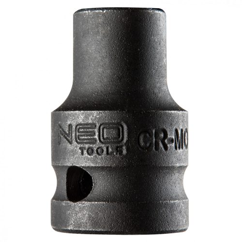 NEO 1/2" üthető dugókulcs, Cr-Mo, 38mm hosszú, 10mm