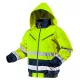 Hi-vis meleg munkakabát, sárga, L-es méret