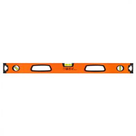   Alumínium vízmérték fogantyúval, 3 fiola, mágnes, mart alsó felület, 80 cm