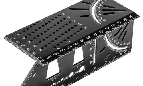 Jelölő sablon 3D, derékszög, vonalzó, szögmérő, alumíniumötvözet