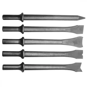   Vésőszár készlet NEO TOOLS 5 részes pneumatikus vésőgéphez 14-029