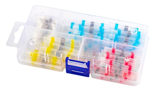 Önforrasztós zsugorcső, 100 db (0,25 - 6,0 mm)