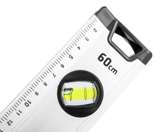 Speciális vízmérték 60 cm, 5 libella, különböző szögek