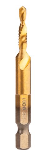 HSS TiN menetfúró készlet, M3 - M10, imbusz, 6 részes.