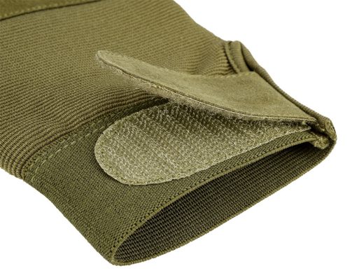 Taktikai kesztyű, műbőr, 8-as méret