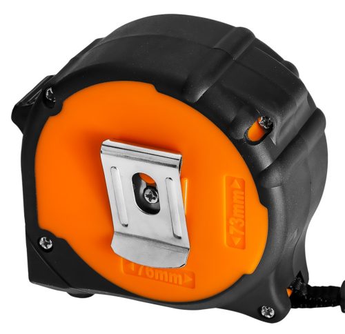 Acél mérőszalag 8 mx 25 mm, mágneses