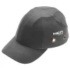 Megerősített baseballsapka, szürke, CE