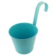 AG691F Erkély virágcserép 16cm kék