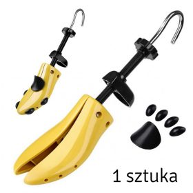   Cipő sámfa, cipők szélesítésére és hosszabbítására, műanyag, 40-47-es méret, sárga 1db