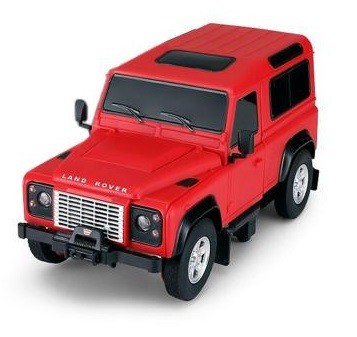 Land Rover Defender 1:24 RTR (AA elemmel működő) - piros