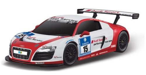 Audi R8 LMS Performance 1:18 RTR távirányítós autó (AA elemmel működik) - fehér