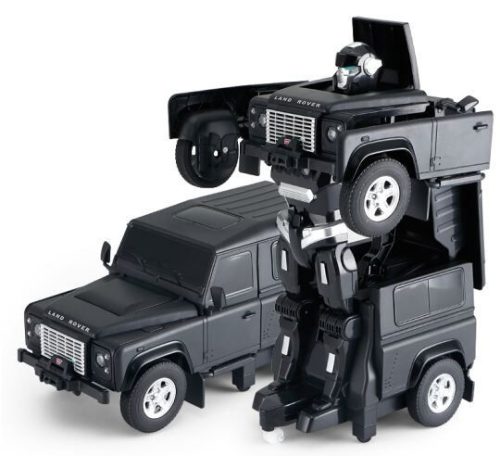 Land Rover Transformer 1:14 2,4 GHz RTR (akkumulátor, USB töltő) - fekete