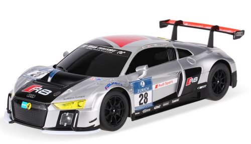 Audi R8 LMS 1:18 RTR távirányítós autó (AA elemmel működik) - ezüst