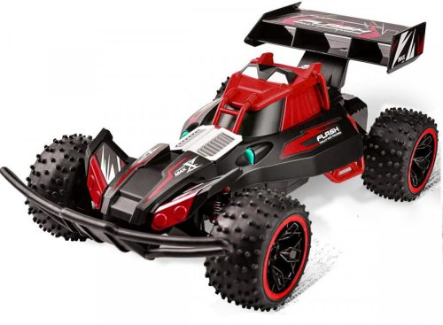 Flash távirányítós autó 1:10 2,4 GHz 2WD RTR - piros