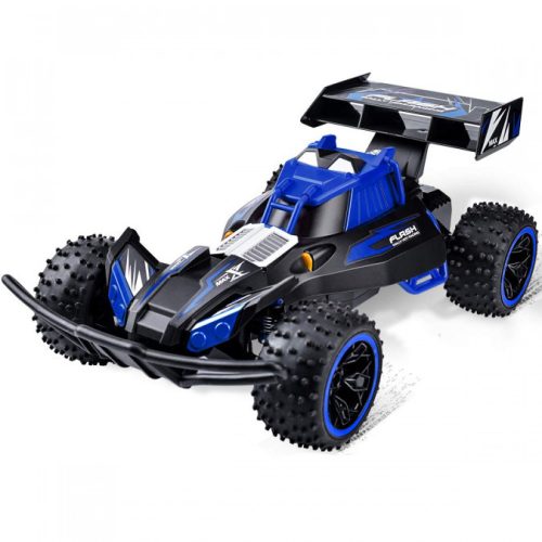 Flash távirányítós autó 1:16 2,4 GHz 2WD RTR - kék