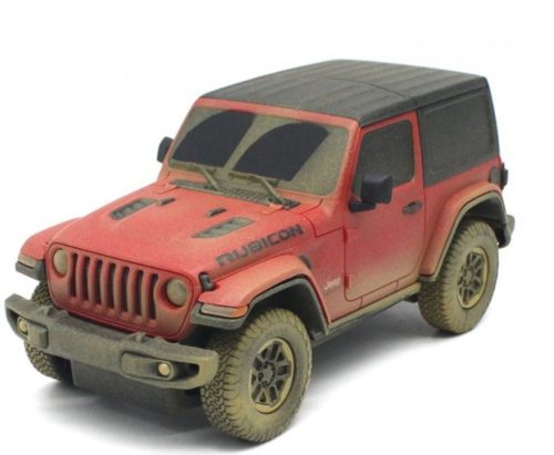 JEEP Wrangler Rubicon 1:24 RTR (AA elemmel működő) - piros