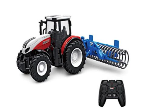 Mezőgazdasági traktor tömörítővel 1:24 2,4GHz RTR