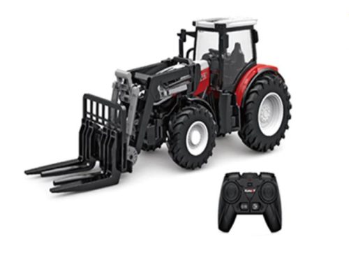 Mezőgazdasági traktor targonca karral 1:24 2,4GHz RTR