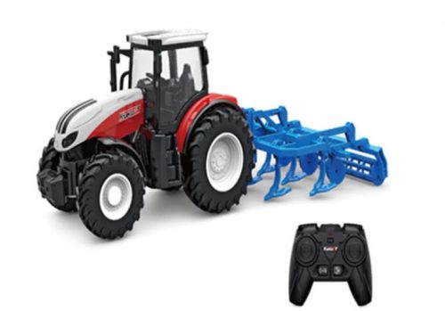 Mezőgazdasági traktor kormányrúddal 1:24 2,4GHz RTR