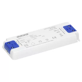 Lapos LED tápegység 12VDC 30W, IP20, magasság 18mm