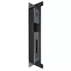elektromos ajtócsapó kazetta H350 hosszú 40x40-ig Fekete