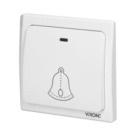   Vezeték nélküli nyomógomb, elem nélkül, a WAYO AC csengő meghosszabbításához