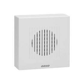   Elektronikus kéttónusú vezetékes csengő RINGIL MINI AC, 230V, fehér