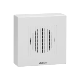   Elektronikus kéttónusú vezetékes csengő RINGIL MINI AC, 230V, fehér