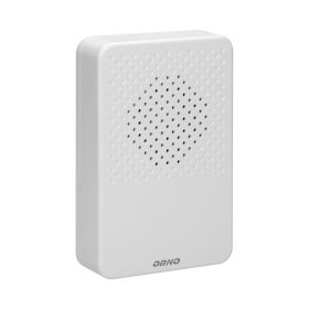   Elektronikus vezetékes csengőhang egy hanggal LARK MAXI AC, 230V, fehér