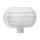 LASO, kerti lámpatest mozgásérzékelővel 180 °, 1x60W, E27, IP44, műanyag, fehér