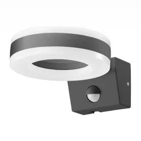   HOWLIT LED 20W, kerti lámpatest mozgásérzékelővel, 1800lm, IP65, 4000K, szürke