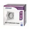 Csendes fürdőszobai ventilátor 100 mm - Standard
