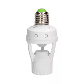   Izzófoglalat mozgásérzékelővel, 360 seals. IP20, E27 menet, 1x60W