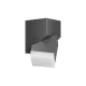 MORPH LED 6W, homlokzati lámpa, 600lm, IP54, 4000K, szürke